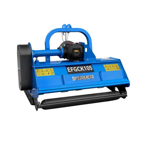 Kosiarka bijakowa EFGC-K 115 otwierana klapa 4FARMER – niebieska